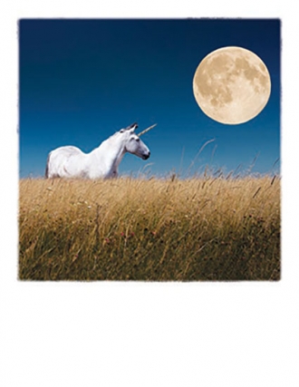 Postkarte Taurus -  Einhorn Erdbeerpunkt Online Shop Schweiz