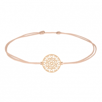 Armband, Mandala der Zuversicht rosévergoldet Erdbeerpunkt Online Shop Schweiz