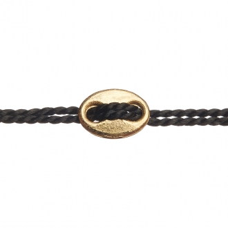 MAKE A WISH, Armband Pearl gold, black Erdbeerpunkt Online Shop Schweiz