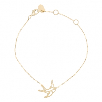 Armband gold, Kolibri Erdbeerpunkt Online Shop Schweiz