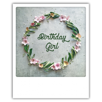 Postkarte Pickmotion, Birthday Girl Erdbeerpunkt Online Shop Schweiz