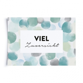 Postkarte, VIEL Zuversicht Erdbeerpunkt Online Shop Schweiz