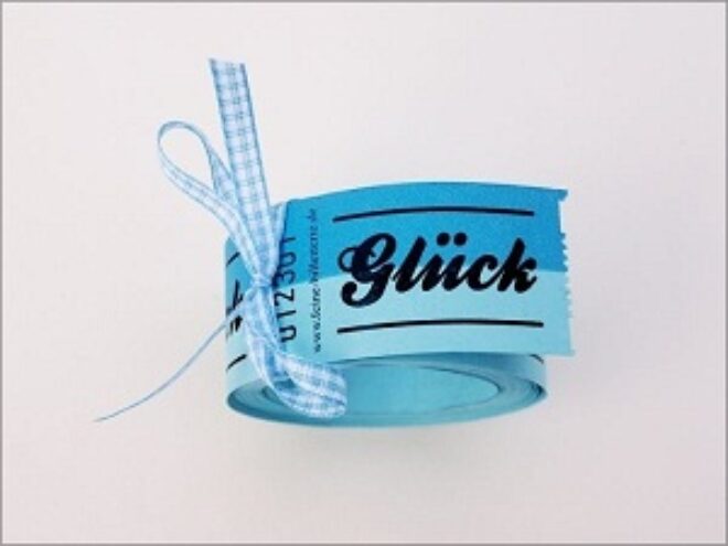 0000090 wertmarken gluck blau Erdbeerpunkt Online Shop Schweiz