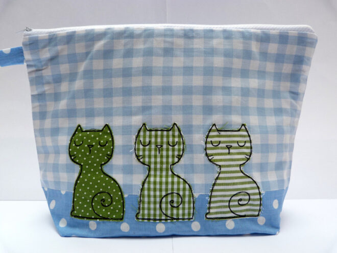0000601 necessaire 3mal miau Erdbeerpunkt Online Shop Schweiz