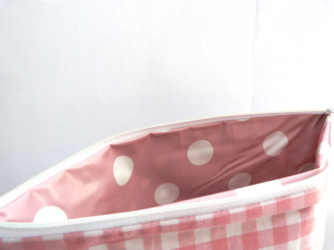 0000832 necessaire vogelchen grau rosa Erdbeerpunkt Online Shop Schweiz