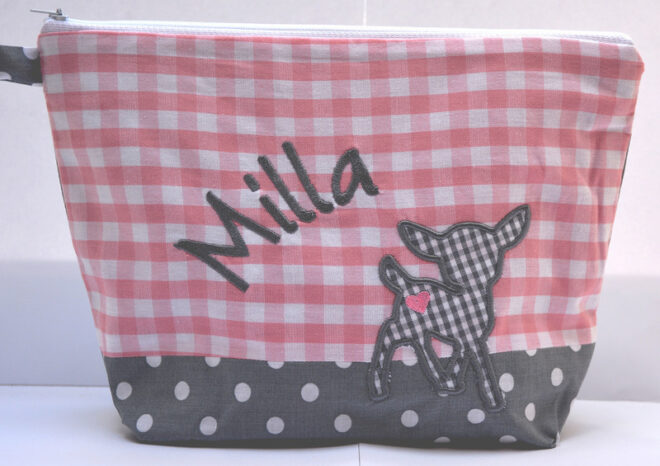 0000896 necessaire reh rosa karo Erdbeerpunkt Online Shop Schweiz