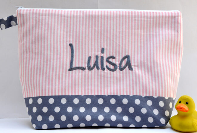 0001482 necessaire schlicht graurosa Erdbeerpunkt Online Shop Schweiz