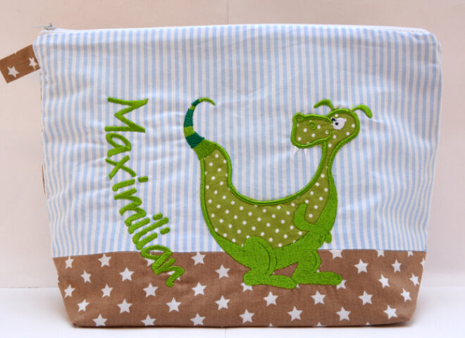 0001523 necessaire drachen beigehellblau Erdbeerpunkt Online Shop Schweiz