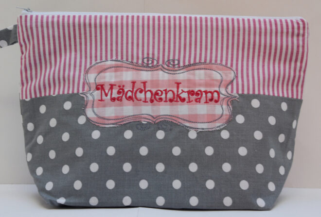 0001564 necessaire kunstrahmen grau rosa Erdbeerpunkt Online Shop Schweiz