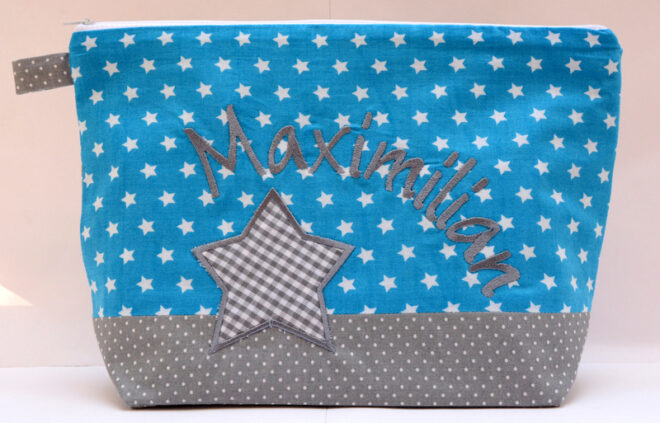 0001703 necessaire stern turkis Erdbeerpunkt Online Shop Schweiz