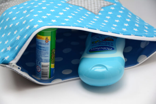 0001704 necessaire stern turkis Erdbeerpunkt Online Shop Schweiz