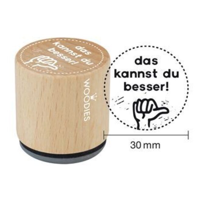 0041603 woodies stempel das kannst du besser ve 3 Erdbeerpunkt Online Shop Schweiz