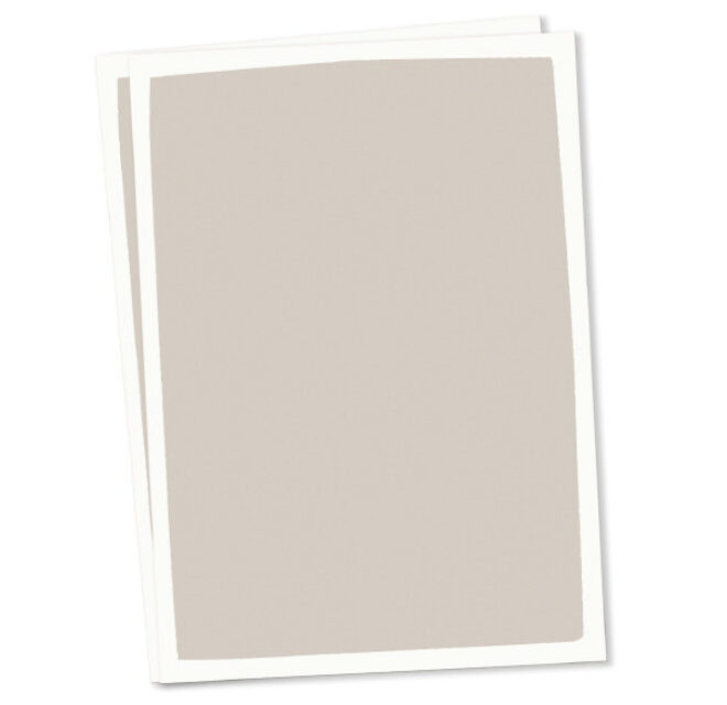 10 blanko karten a6 taupe Erdbeerpunkt Online Shop Schweiz