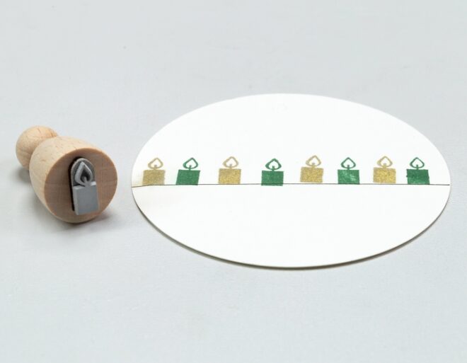1 e130 kerze perlenfischer stempel 02 Erdbeerpunkt Online Shop Schweiz