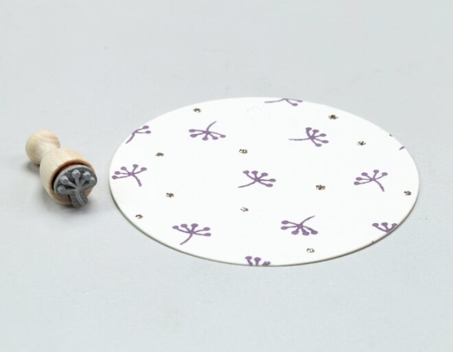 1 f090 5 knospen mini perlenfischer stempel Erdbeerpunkt Online Shop Schweiz