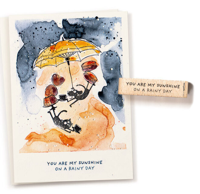 28346 stempel you are my sunshine Bild Erdbeerpunkt Online Shop Schweiz