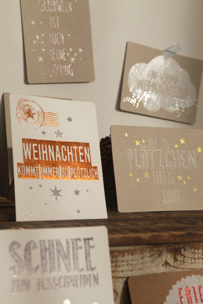 Winter Postkarten 3 Erdbeerpunkt Online Shop Schweiz
