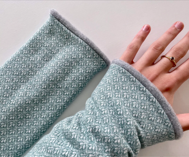 Arm Stulpen Stulpen Accessoires Pulswärmer Müffchen Cuffs Arm warmers Mint Blau 2 Erdbeerpunkt Online Shop Schweiz