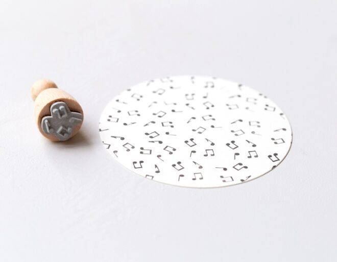 E119 Notenwirbel 2 Perlenfischer Stempel Stempelkissen Erdbeerpunkt Online Shop Schweiz