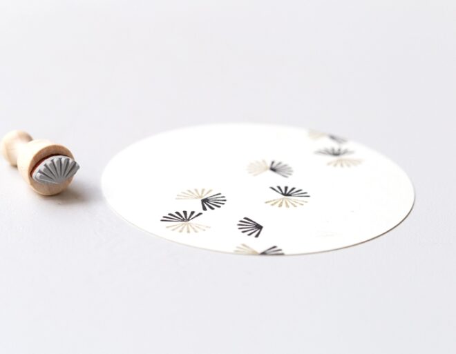 F080 Faecher mini 1 Perlenfischer Stempel Stempelkissen Erdbeerpunkt Online Shop Schweiz