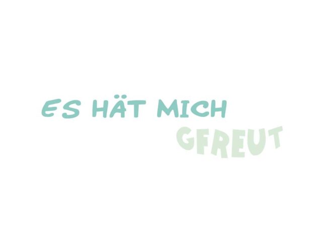 FEA es haet mich gfreut Erdbeerpunkt Online Shop Schweiz