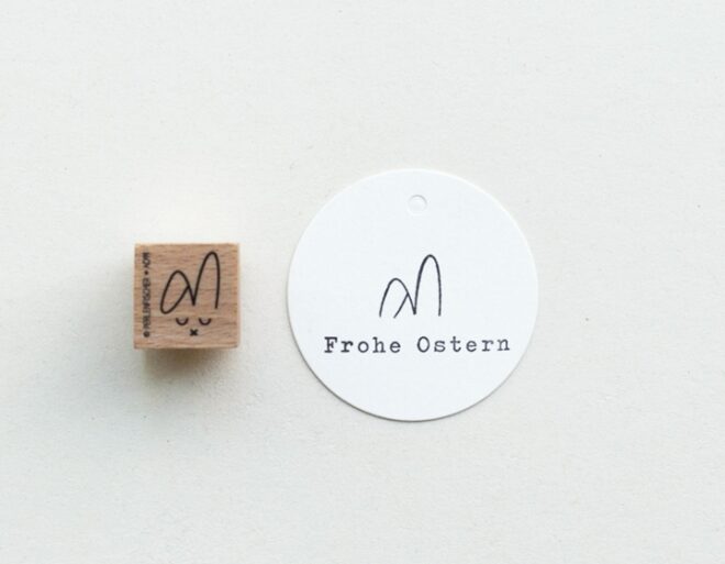 Hase Schlappohr M017 angeschnitten Perlenfischer Stempel Erdbeerpunkt Online Shop Schweiz