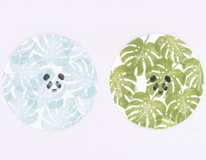 Perlenfischer B091 Pandakopf Stempel 02 Erdbeerpunkt Online Shop Schweiz