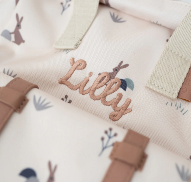 Rucksack KG WW Hase Namensbild Erdbeerpunkt Online Shop Schweiz