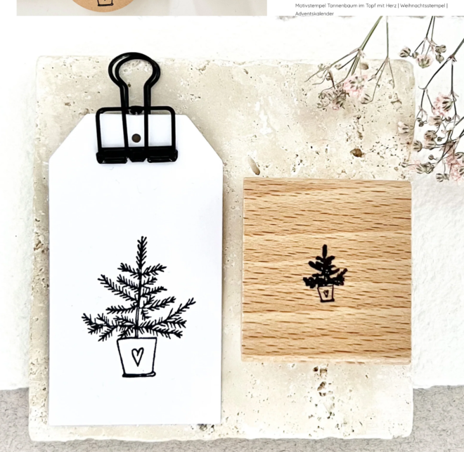 Screenshot 2025 11 17 at 17 50 42 Stempel Tannenbaum mit Herz Stempel Weihnachten Weihnachtsstempel Erdbeerpunkt Online Shop Schweiz