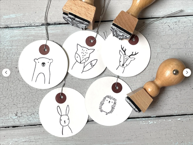 Screenshot 2021 12 21 at 21 39 01 Stempel Igel Stempel Waldtier Kindergeburtstag Etsy Erdbeerpunkt Online Shop Schweiz