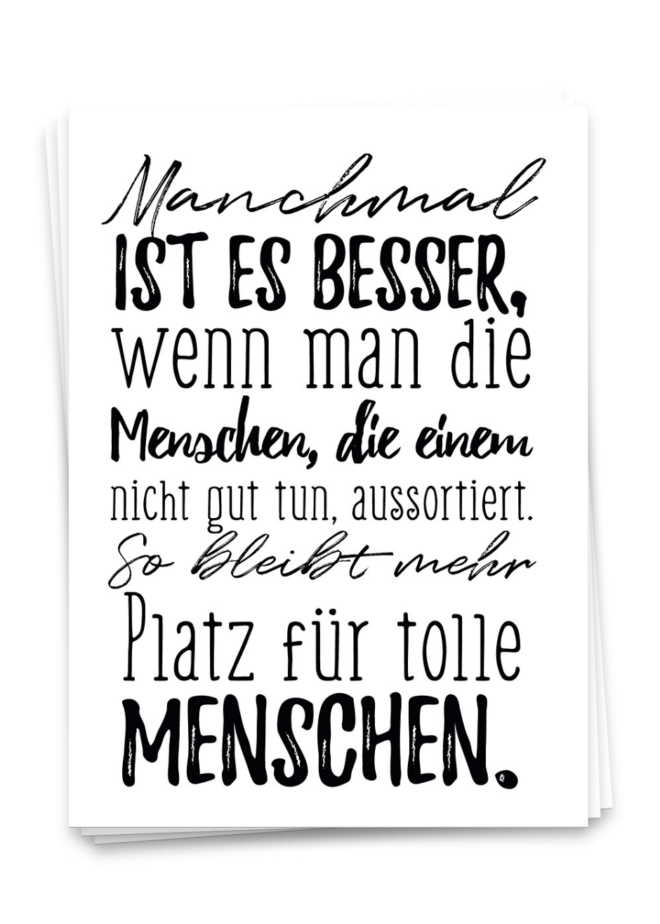 Screenshot 2022 02 11 at 12 50 11 Manchmal ist es besser Postkarte Erdbeerpunkt Online Shop Schweiz