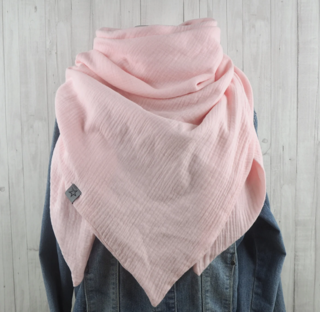 Screenshot 2022 07 24 at 11 29 42 Tuch Dreieckstuch Musselin Damen Schal rosa XXL Tuch aus Etsy Erdbeerpunkt Online Shop Schweiz