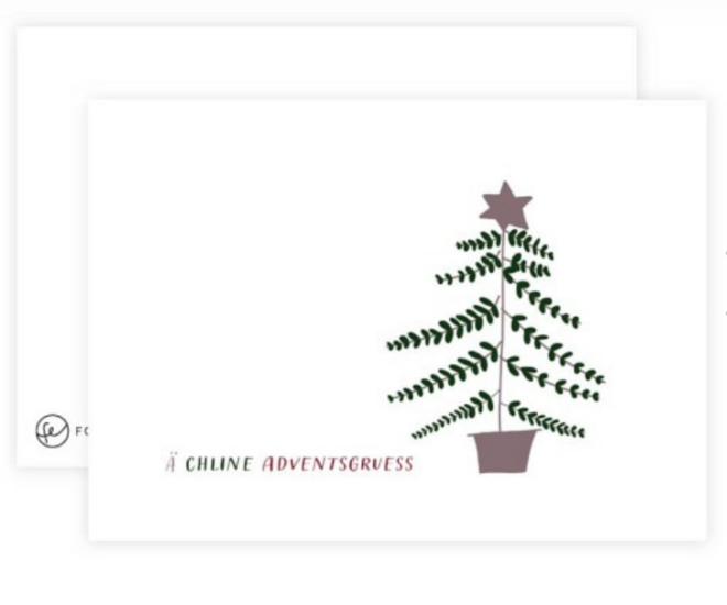 Screenshot 2023 08 27 at 12 43 01 Postkarte Ä chline Adventsgruess Erdbeerpunkt Online Shop Schweiz