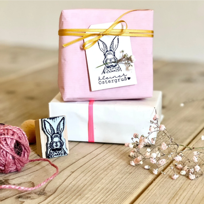 Screenshot 2023 12 22 at 20 22 19 Stempel Osterhase Stempel Hase Ostern Erdbeerpunkt Online Shop Schweiz