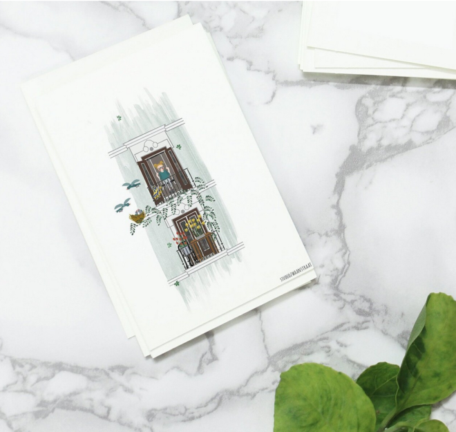 Screenshot 2024 03 11 at 06 48 41 Karte Balkon im Frühling Etsy de Erdbeerpunkt Online Shop Schweiz