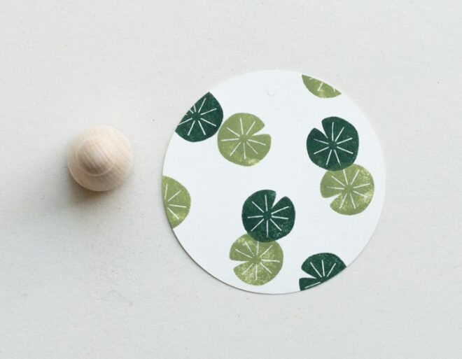 Seerosenblatt K025 Perlenfischer Stempel Erdbeerpunkt Online Shop Schweiz
