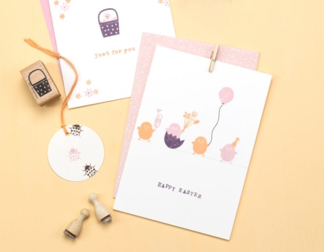 B110 kueken perlenfischer stempel 03 Erdbeerpunkt Online Shop Schweiz