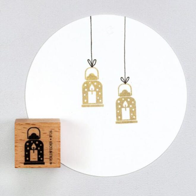 B126 laterne perlenfischer stempel 01 Erdbeerpunkt Online Shop Schweiz