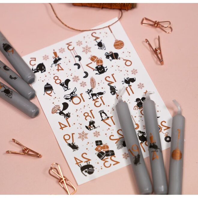 Bronzetattoos diy adventskalender set 1 2 Erdbeerpunkt Online Shop Schweiz