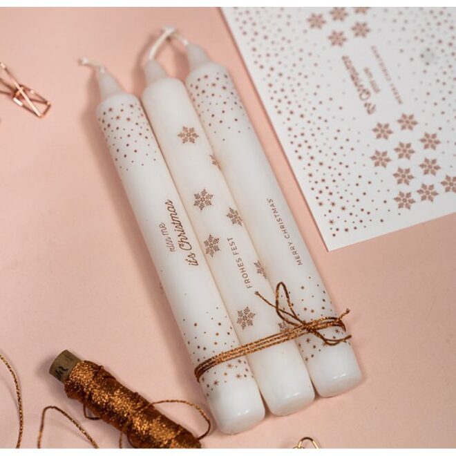 Bronzetattoos diy adventskalender set 2 2 boegen kupfer 3 Erdbeerpunkt Online Shop Schweiz