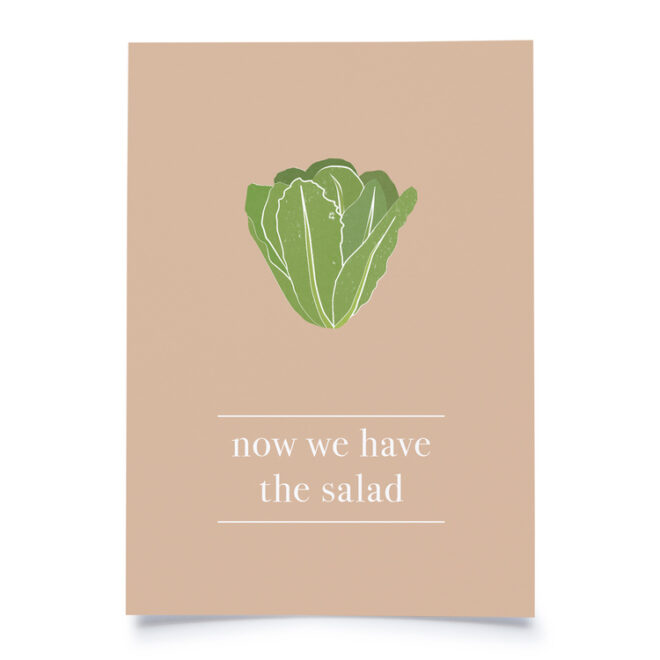 D english i now we have the salad Erdbeerpunkt Online Shop Schweiz