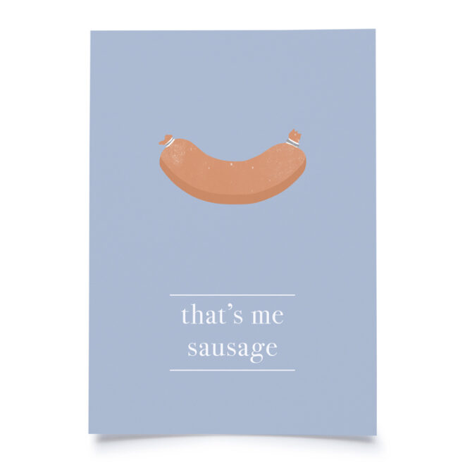 D english i thats me sausage Erdbeerpunkt Online Shop Schweiz