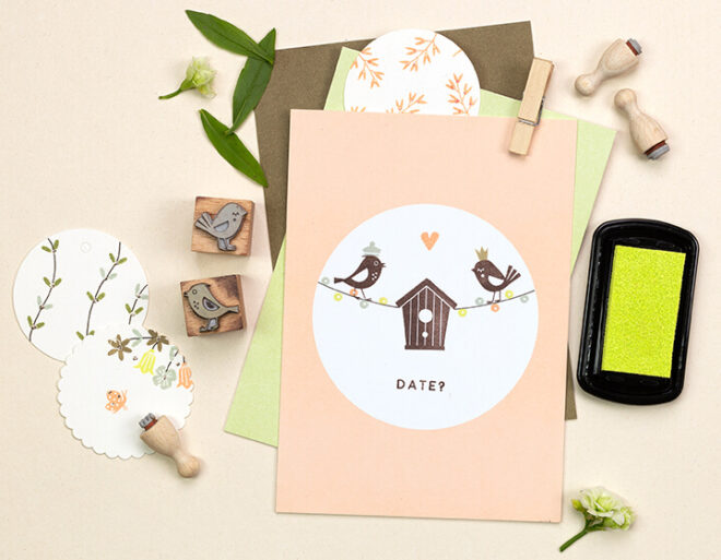 D081 vogelhaeuschen perlenfischer stempel 03 Erdbeerpunkt Online Shop Schweiz