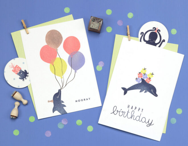 Delfin partyhut sweetheart meerjungfrau seestern fein koralle sardine perlenfischer stempel 10 2 Erdbeerpunkt Online Shop Schweiz