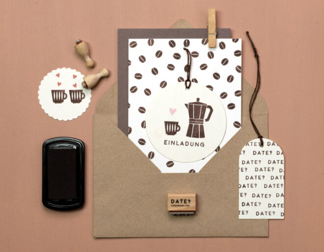 Espressokanne kaffeebohne date einladung perlenfischer stempel 03 Erdbeerpunkt Online Shop Schweiz