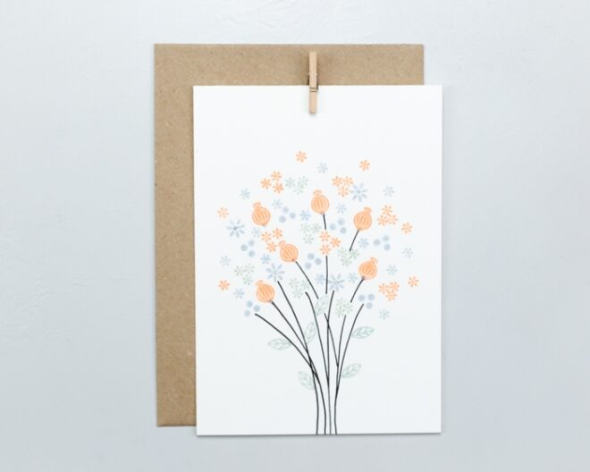 F085 mohnkapsel perlenfischer stempel 02 Erdbeerpunkt Online Shop Schweiz