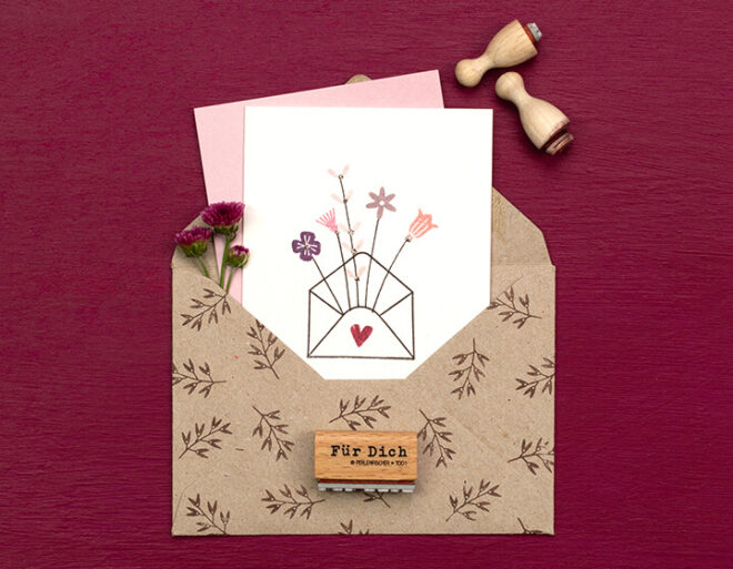 F117 pinselbluete mini perlenfischer stempel 05 Erdbeerpunkt Online Shop Schweiz