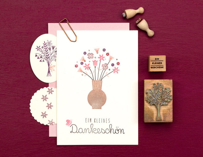 F119 doppelblatt mini perlenfischer stempel 04 Erdbeerpunkt Online Shop Schweiz