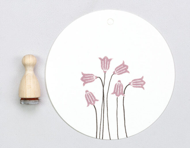 F120 glockenblume mini perlenfischer stempel 01 1 Erdbeerpunkt Online Shop Schweiz