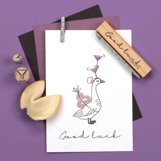 F147 glueckskeks perlenfischer stempel 02 Erdbeerpunkt Online Shop Schweiz